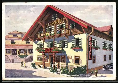 AK Mitterndorf, Hotel Alpenheim