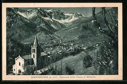 AK Bardonecchia, Panorama dalla Chiesa di Millaures