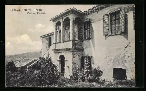 AK Padova, Arquà, Casa del Petrarca