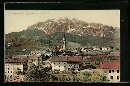 AK Cortina d`Ampezzo, Panorama e Mt. Tofana