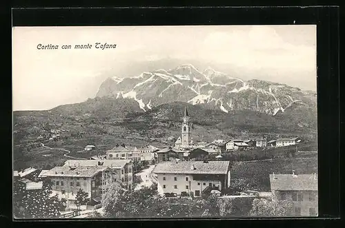 AK Cortina, Panorama con monte Tofana