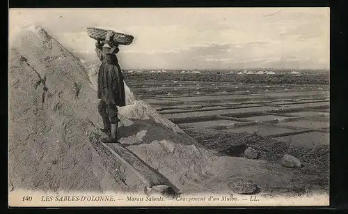 AK Les Sables-d`Olonne, Marais Salants, Salzbergwerk