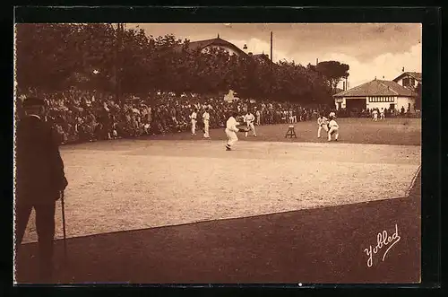 AK Pays Basque, Partie de Pelote à rebot