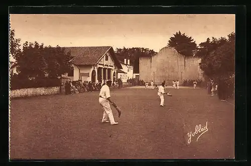 AK Pays Basque, Partie de Pelote à rebot