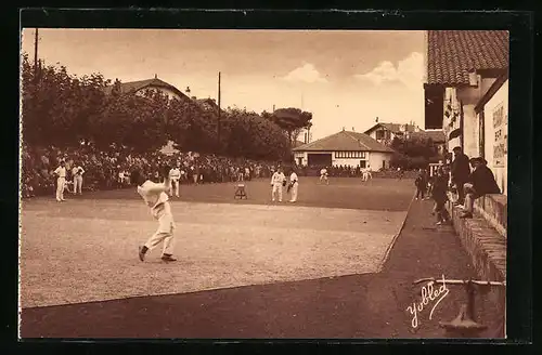 AK Pays Basque, Partie de Pelote à rebot