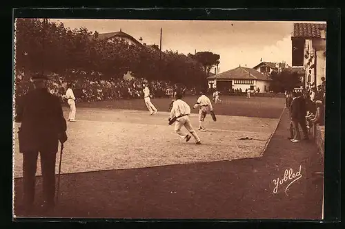 AK Pays Basque, Partie de Pelote à rebot