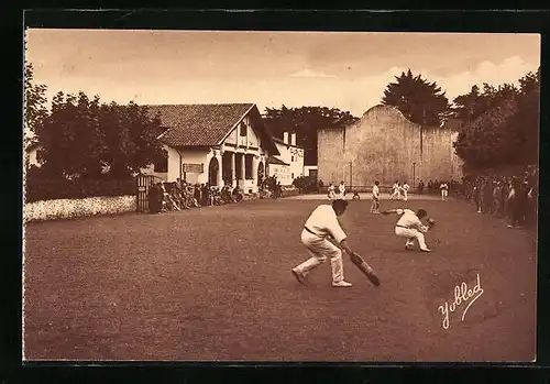 AK Pays Basque, Partie de Pelote à rebot