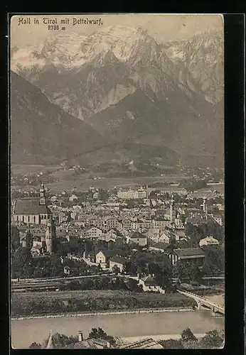 AK Hall in T., Totalansicht mit Bettelwurf