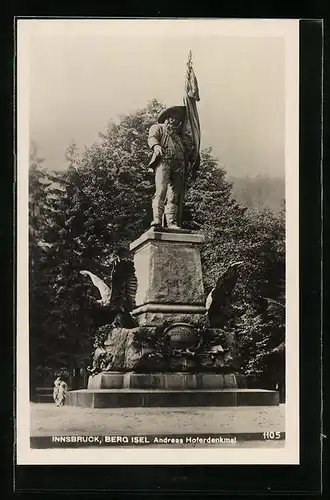 AK Innsbruck, Andreas Hofer-Denkmal am Berg Isel