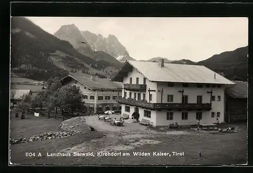 AK Kirchdorf am Wilden Kaiser, Landhaus Seiwald