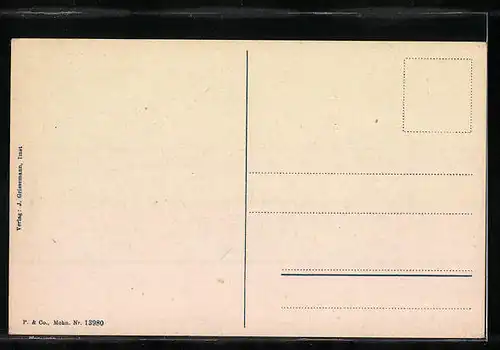 AK Schloss Starkenfeld b. Imst, Blick auf den Luftkurort