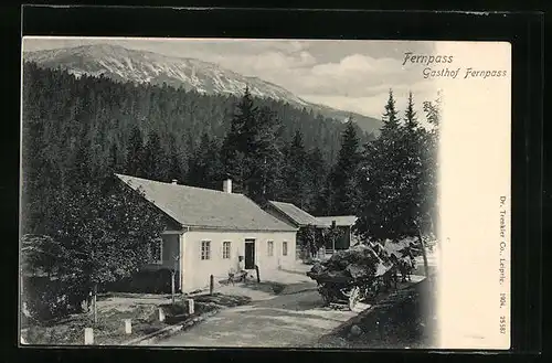 AK Fernpass, Gasthof auf der Passhöhe