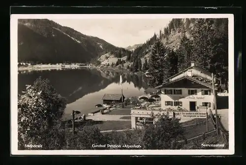 AK Haller, Gasthof und Pension Alpenhof am See