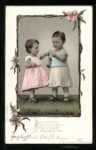 AK Kinder beim Spielen, Das ist was Feines, Sagt so ein Kleines...