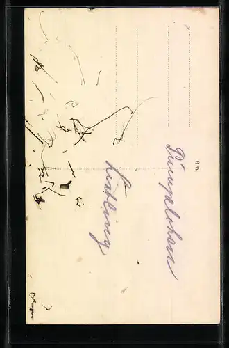 Foto-AK Kinder in Kleidern auf der Treppe