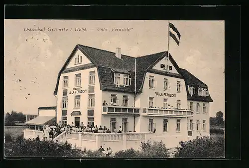 AK Grömitz i. Holst., Villa Fernsicht