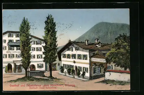 AK Brixlegg, Gasthaus und Dependance zum Hirschen