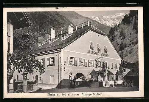 AK Mules all` Isarco, Albergo Stafler