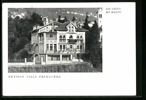 AK Locarno-Muralto, Pension Villa Primavera