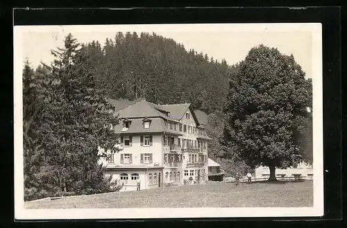 AK Jakobsbad, Kurhaus Jakobsbad von der Ferne