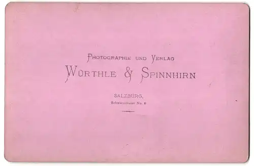 Fotografie Würthle & Spinnhirn, Salzburg, Ansicht Gosau, Partie am Gasthof Gosauschmied