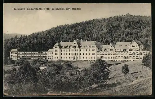 AK Enzenbach, Heilstätte mit Wald