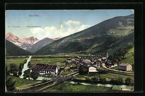AK Selztal, Ortsansicht mit Gr. Pyhrgas und Scheiblingstein