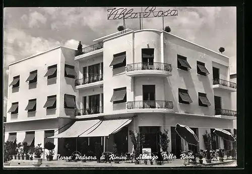 AK Torre Pedrera di Rimini, Albergo Villa Rosa