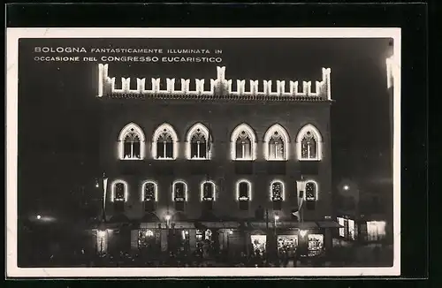 AK Bologna, Fantasticamente illuminata in occasione del Congresso Eurcaristico