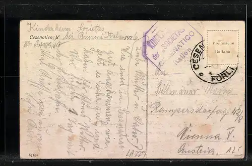 AK Cesenatico /Spiaggia Adriatica, Albergo Ristoarante Eritrea