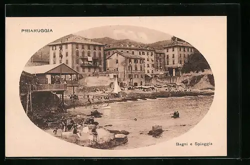 AK Priaruggia, Bagni e Spiaggia