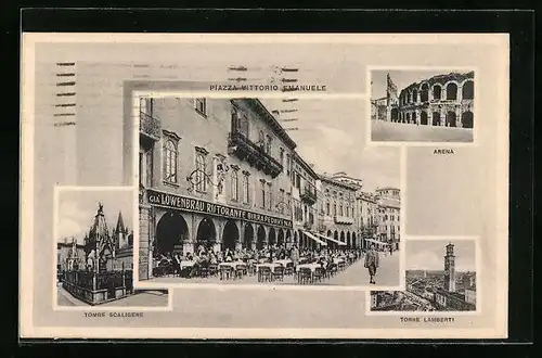 AK Verona, Ristorante Birra Pedavena, Arena, Torre Lamberti