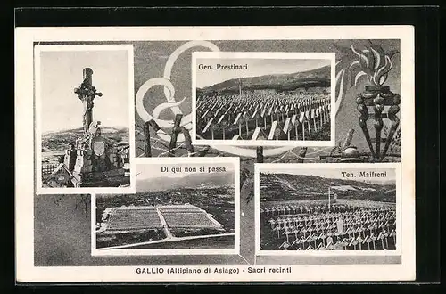AK Gallio, Sacri recinti