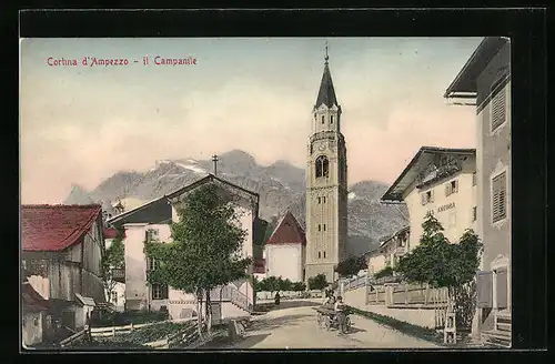 AK Cortina d`Ampezzo, il Campanile