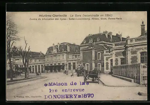 AK Mézières-Charleville, la Gare