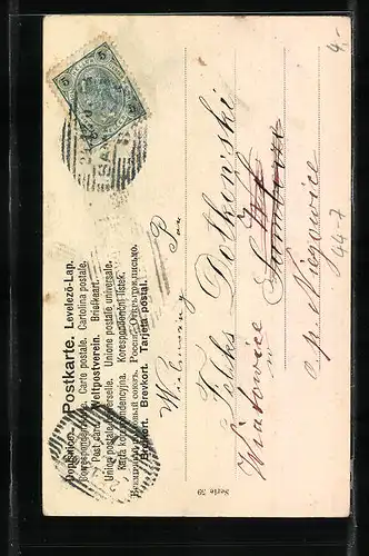 AK Junge Damen in Kleidern mit Puppen