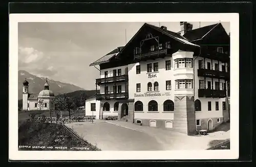 AK Seefeld, Gasthof und Pension Wetterstein