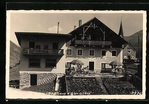 AK Obergurgl, Gasthaus zum Curaten