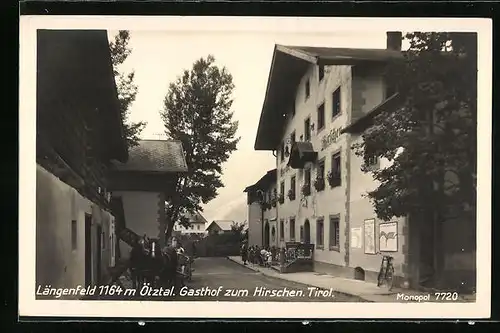 AK Längenfeld, Gasthof zum Hirschen