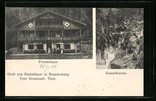 AK Brandenberg, Försterei Gasthof Kaiserhaus