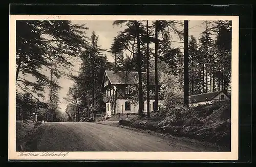 AK Lückendorf, Forsthaus Lückendorf am Kammwege