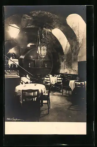 AK Frankfurt a. M., Der Brückenkeller in der Schützenstrasse 6