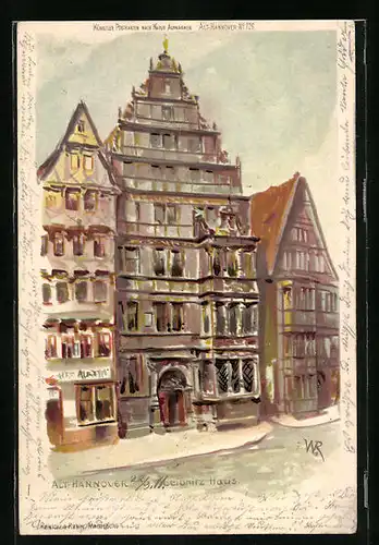 Lithographie Hannover, Leibnitz-Haus