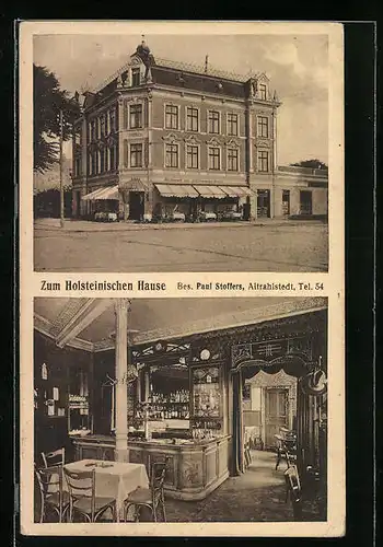 AK Hamburg-Altrahlstedt, Zum Holsteinischen Hause, Gastwirtschaft