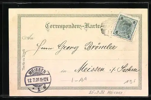 Lithographie Franzensfeste, Bahnhof mit Stationsgebäude, Hohe Brücke