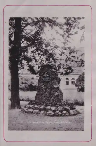 Fotoalbum mit 12 Fotografien, Ansicht Schwetzingen, Kaiser Friedr. Felsen, Schloss, Moschee, Wasserspeier, Minervatempel