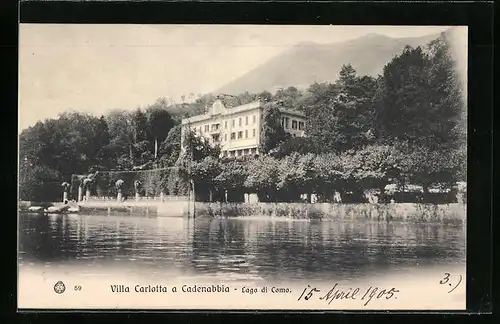 AK Cadenabbia /Lago di Como, Villa Carlotta