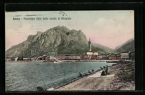 AK Becco, Panorama visto dalla Strada di Malgrate