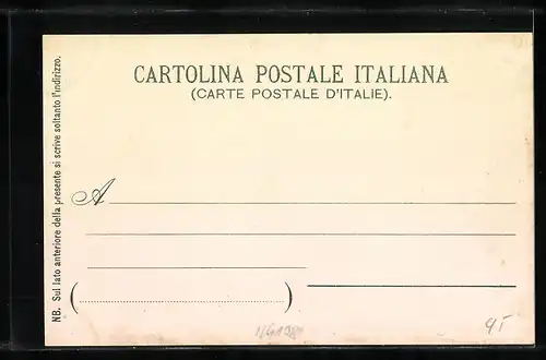 AK Limone, Ortsansicht aus der Vogelschau