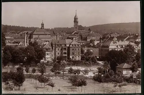 Fotografie Brück & Sohn Meissen, Ansicht Bischofswerda i. Sa., Blick auf die Stadt